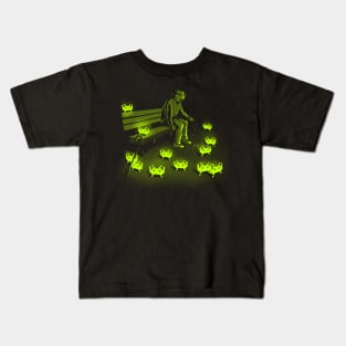 Feeding the Pixels Kids T-Shirt